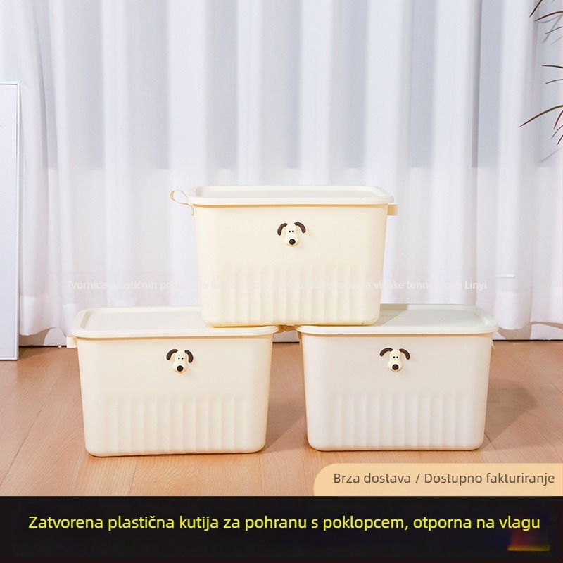 Plastična kutija za skladištenje, 18 L, organizator za igračke i kućanstvo