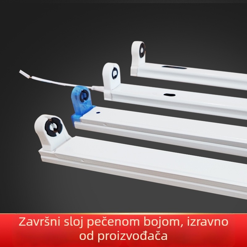 LED nosač s otvarajućom kristalnom glavom, mogućnost serijskog spajanja, integrirana podesiva LED cijev (0.6/0.9/1.2 m)