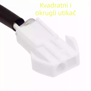 LED rasvjeta za napa – pravokutna lampa, univerzalna za integrirane štednjake, hladno svjetlo, štednja energije, 12V