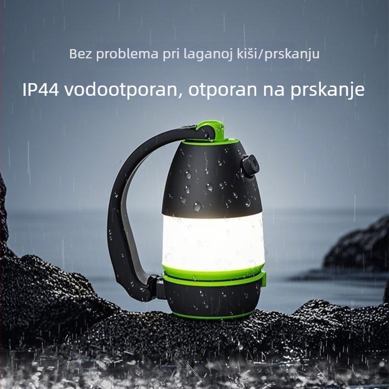 LED lampica za kampiranje, 3u1, s USB napajanjem i nužnim osvjetljenjem