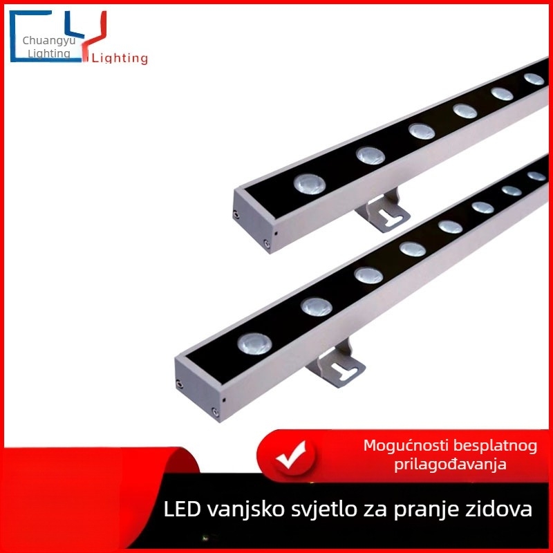 LED vanjsko osvjetljenje fasada — fasade, parkovi i mostovi, IP65 vodootporno