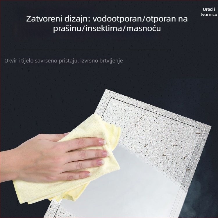 LED panel rasvjeta za kuhinju – ultra-tanki ravni panel 600x600, integrirano svjetlo 300x300