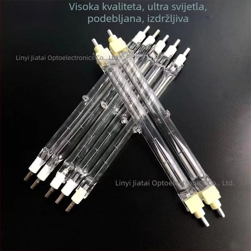 Halogenska wolframova cijev za lampu, izuzetno jaka, 500–1000W, 220V, za gradilišta, peć za pečenje patke i grijanje, s nosačem lampe