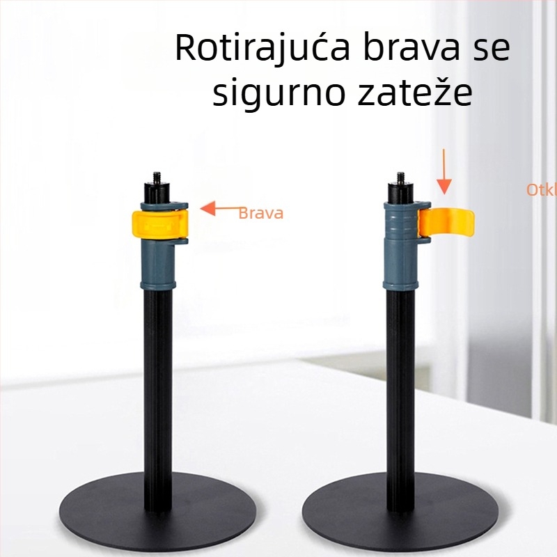 Prilagodljivi LED stalak za rasvjetu biljaka za staklenik, podni stalak, teleskopski držač svjetlosne cijevi