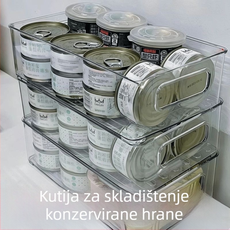 Prozirna kutija za dodatke za kosu s poklopcem, zaštita od prašine, velik kapacitet, za gumice i kopče za kosu, stolni organizator