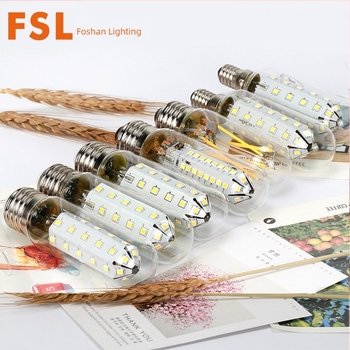 Foshan Lighting iznimno jasna LED žarulja, energetski štedljiva stolna lampica, E27/E14 navoj, bijela cilindrična kukuruzna lampica