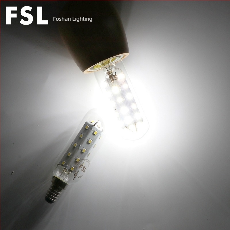 Foshan Lighting iznimno jasna LED žarulja, energetski štedljiva stolna lampica, E27/E14 navoj, bijela cilindrična kukuruzna lampica