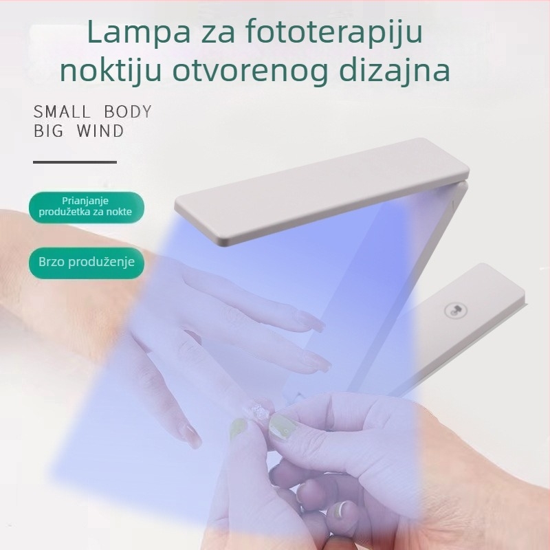 Sklopiva UV LED stolna lampa s zaštitom očiju i punjenjem za ured i učenje, lampa za nokte