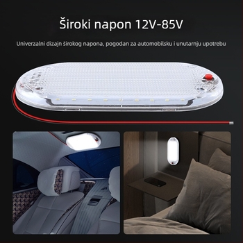 LED rasvjeta za prostor kamiona – iznimno jaka LED traka, osvjetljenje za karavan/RV, kampiranje, unutarnje čitanje, noćno svjetlo