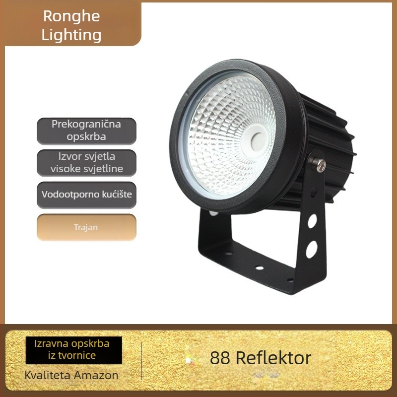 88-LED vanjski vodootporni COB reflektor za vrtni krajolik