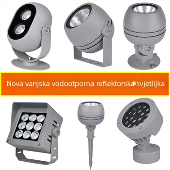 Vanjsko RGBW ugradno svjetlo u tlo – rasvjeta za dvorište, vrt i drveće (vodootporno)