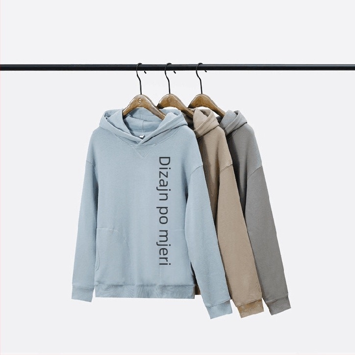 Ženska hoodie jakna s prilagođenim trokutastim izrezom Hasselblad