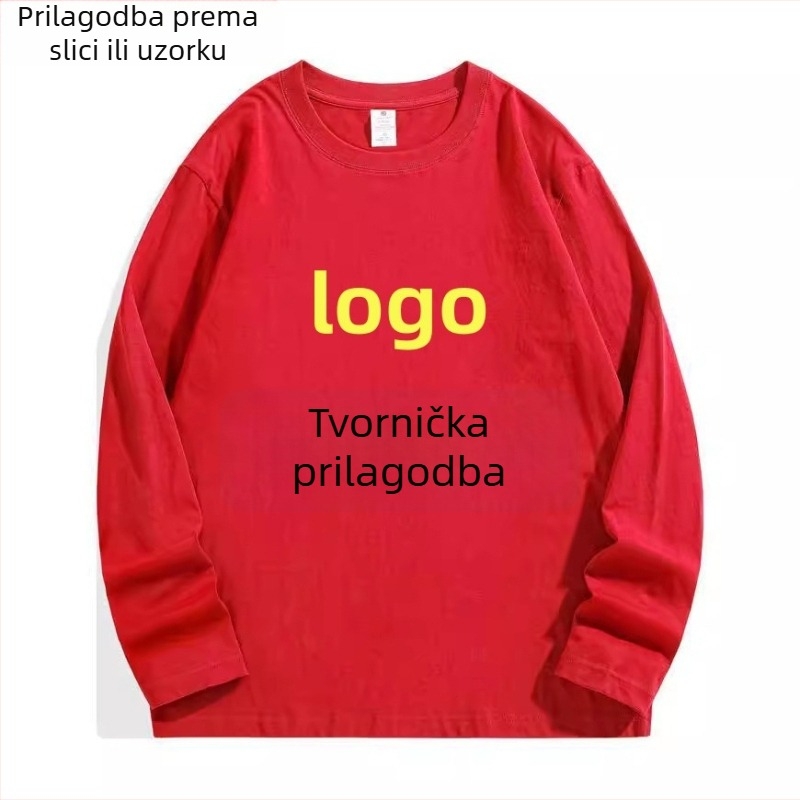 Ženska prilagođena mikina — proljeće/jesen udoban kroj, otisak loga