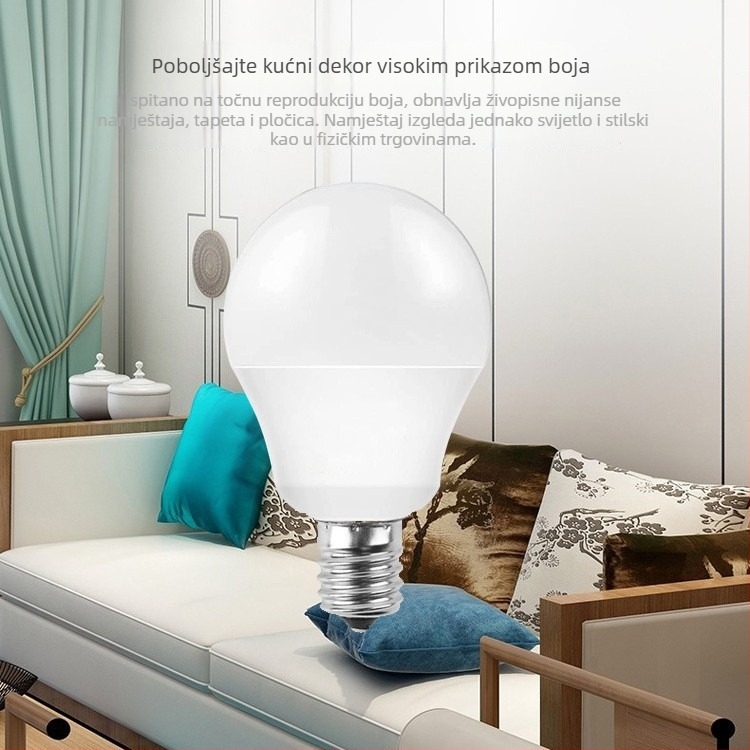 LED žarulja s E17 navojem, energetski učinkovita, 110V, 3W/5W, 5000K