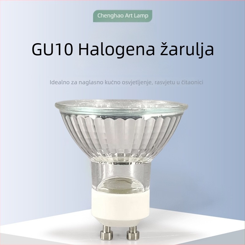 GU10 halogena lampa za aromaterapiju, grijalna lampa za topljenje voska, 35W, efekt plamena kamina