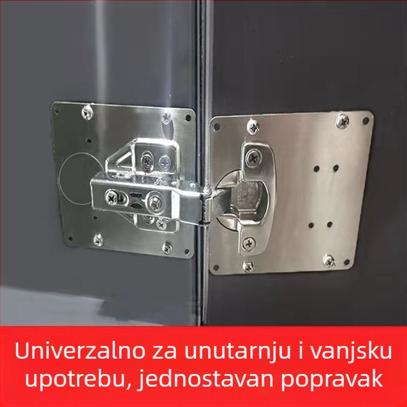 Šarka za ormarić – verzija popravka, univerzalna šarka za ormariće