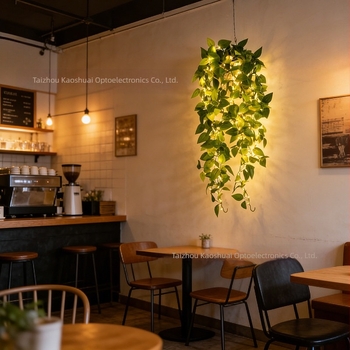 LED svjetla, svjetlosne zvjezdice, simulirane pothos biljke i listovi vrbe, pozadinsko osvjetljenje dnevnog boravka, solarne dekorativne svjetiljke za vrt