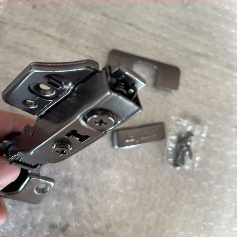 JoyLink Left Neighbor Alpha 3D podesivi šarki za vrata debljine 35 mm, nulti kut, brzo montiranje, boja titan-gunmetal