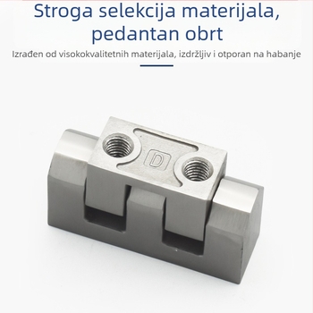 CL126-2 Pante za vrata ormarića, 304 nehrđajućeg čelika, H-oblik, teški za opremu