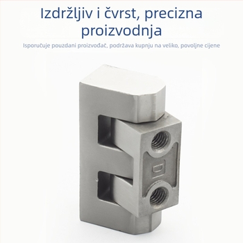 CL126-2 Pante za vrata ormarića, 304 nehrđajućeg čelika, H-oblik, teški za opremu