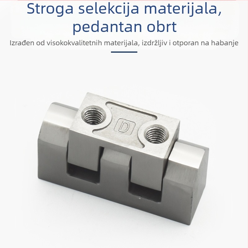 CL126-2 Pante za vrata ormarića, 304 nehrđajućeg čelika, H-oblik, teški za opremu