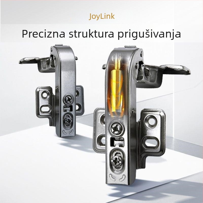 JoyLink 90° šarka za vrata ormara i garderobe s hidrauličkim amortizerom i tihim otvaranjem za vrata s pravim kutom