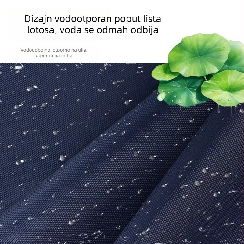 Vodootporna pregača za berbu čaja, vanjska upotreba, bez рукава, otporna na prljavštinu i habanje, zaštita nogu, Velcro zatvarač, Oxford tkanina