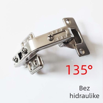 135° posebna šarka za ormarske vrata, 90° otvaranje, dvostruko otvaranje, skrivene vrata