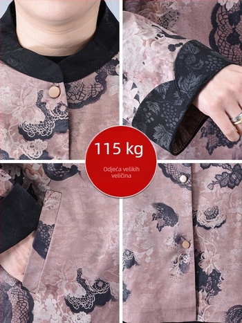 Proljetna bluza za žene s plus veličinom, dugi rukavi, lagani kaput