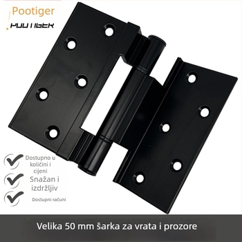 Aluminijska ravna šarka za prozor, tip 50, za PVC prozore, sklopna šarka