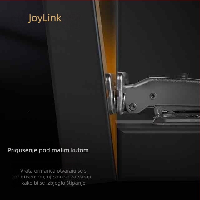 JoyLink Lijevi Susjed Alpha 35 mm Debeli Vrata Šarka, Brza Ugradnja, Odljučiva, Ormar Vrata Bez Kut