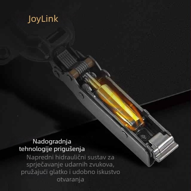JoyLink Lijevi Susjed Alpha 35 mm Debeli Vrata Šarka, Brza Ugradnja, Odljučiva, Ormar Vrata Bez Kut