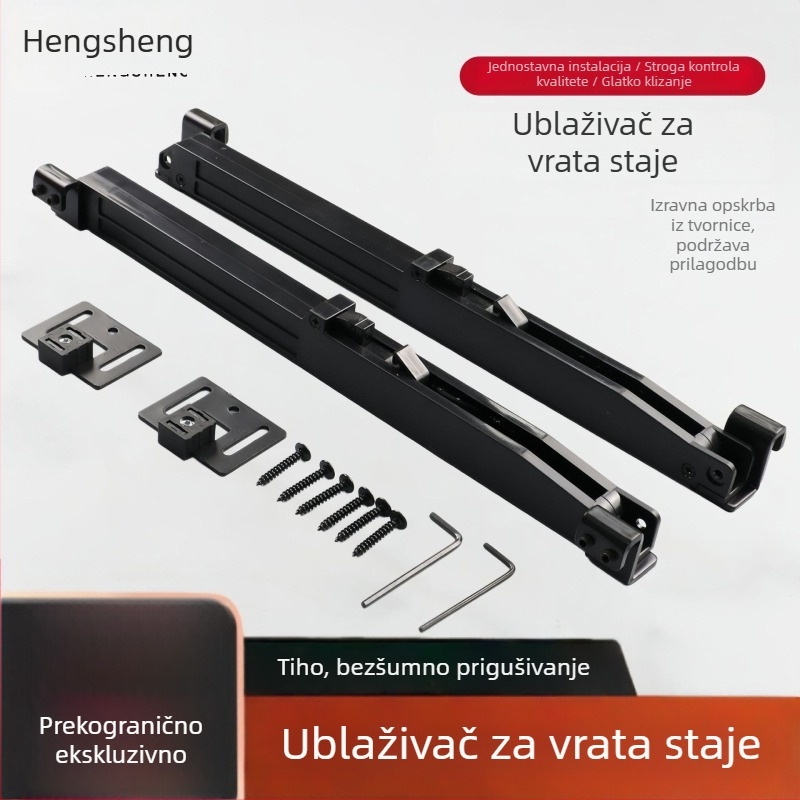 Amortizer za barn vrata za klizna vrata s drvenom šinom – tiši sustav za apsorpciju udara