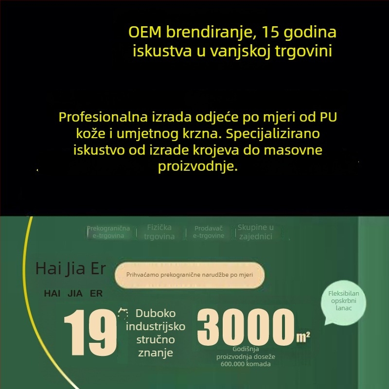Muška PU kožna jakna za jesen 2025, poslovno-casual stil s ovratnikom i zipom, višestruki džepovi, uski kroj