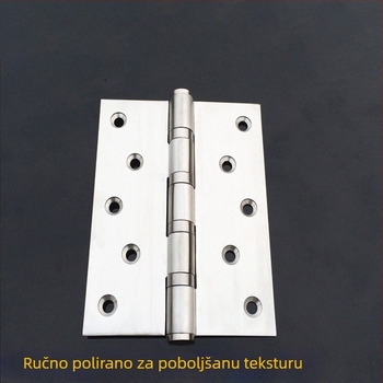 Šarka od nehrđajućeg čelika 304 za vrata i prozore, sklopna, teška, 5×3.5×3, za drvena vrata, tih rad