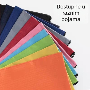 A4 futrola za dokumente s nogometnim uzorom, Oxford tkanina, zatvarač, vodootporna, uredsko pohranjivanje dokumenata i potrepština