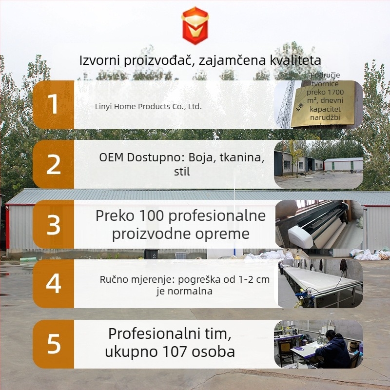 Trostruka zidna torba za pohranu, bez bušenja, od pamuk-lin tkanine, uz krevet za ključeve i telefon