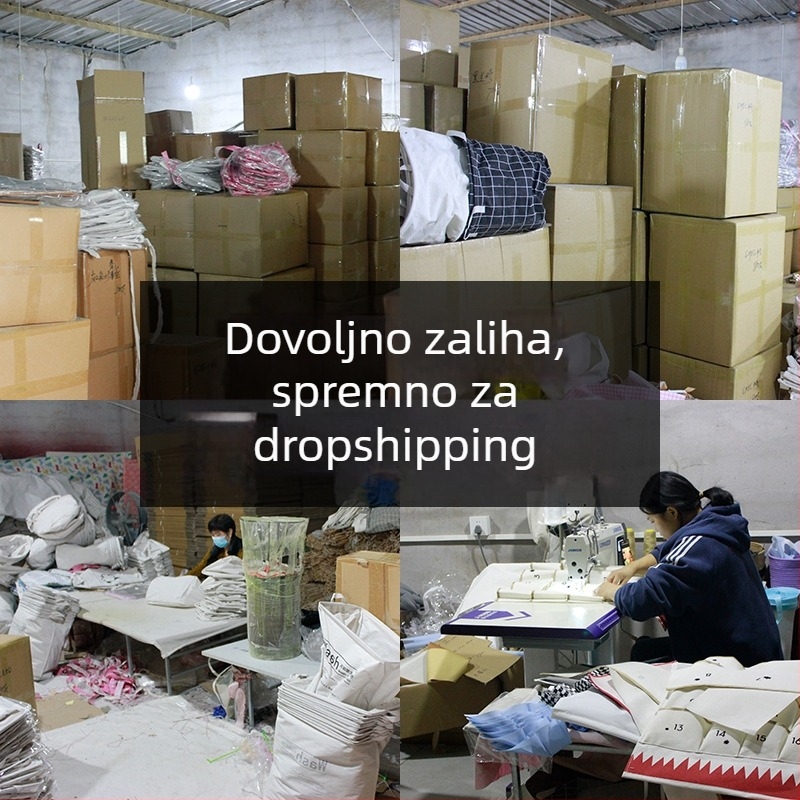 Zidni organizator od pamuka i lana s jednim džepom; idealan za spavaću sobu ili dom, za ključeve i telefon.