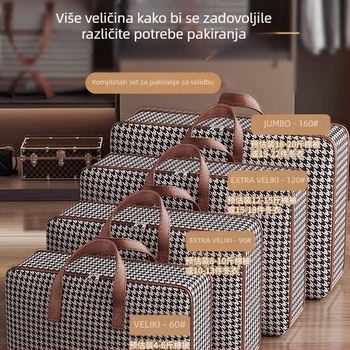 Torba za pohranu deke i odjeće, velika kapaciteta, sklopiva, netkani materijal