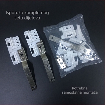 Električni kolotur za zavjese na tračnicu s automatskom kolom