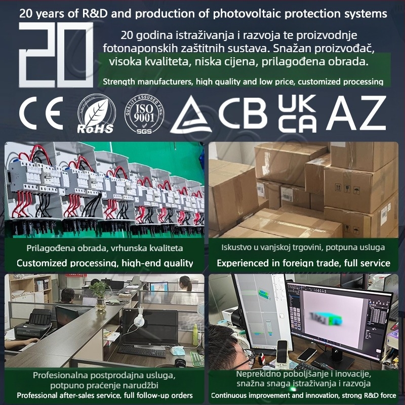 CNLonQcom mc4-Y solarni modul vanjski IP67 vodootporan fotonaponski konektor DC1000V 30A