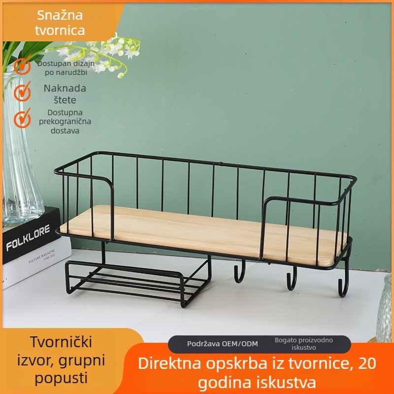 Kreativni zidni nosač za dekoraciju i skladištenje za dnevni boravak, spavaću sobu i kuhinju