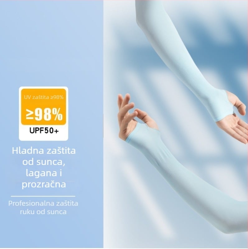 Rukavi za zaštitu od sunca od ice silk za ljeto – UV zaštita za muškarce i žene, za sport na otvorenom