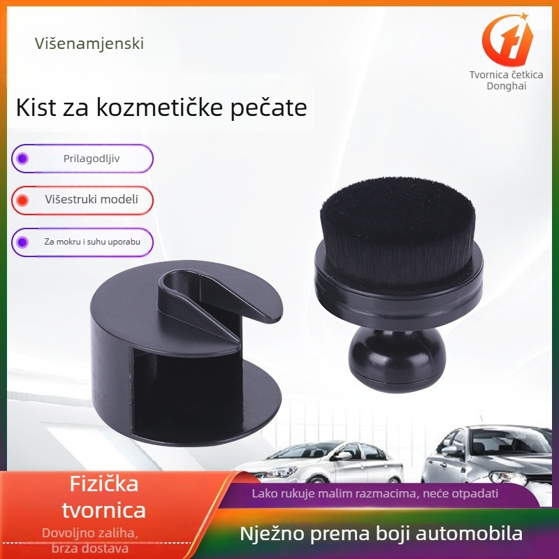 Višenamjenski set četki za detaljno čišćenje felgi i guma, četka za vosak i četka za nanošenje gume, kutija za pohranu