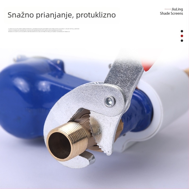 Univerzalni ključ i podesive kliješta za cijevi — višenamjenski set