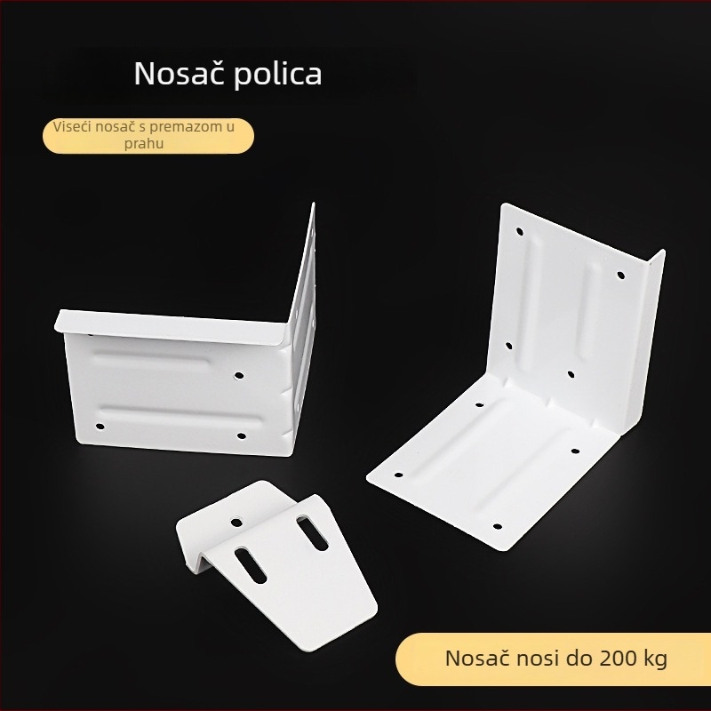 Skriveni nosač za zidni kupaonski ormarić, teške nosivosti