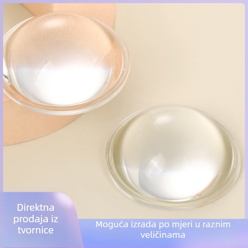 Staklena optička leća 54×23,5 mm za LED downlight i spot rasvjetu