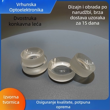 Dvostruka konkavna leća, achromatska leća od stakla K9 za optičke instrumente