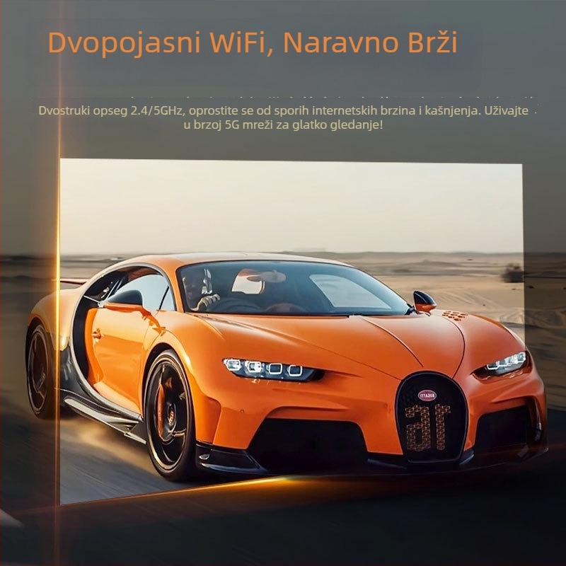 1080p Prijenosni kućni projektor s zrcaljenjem zaslona 5G