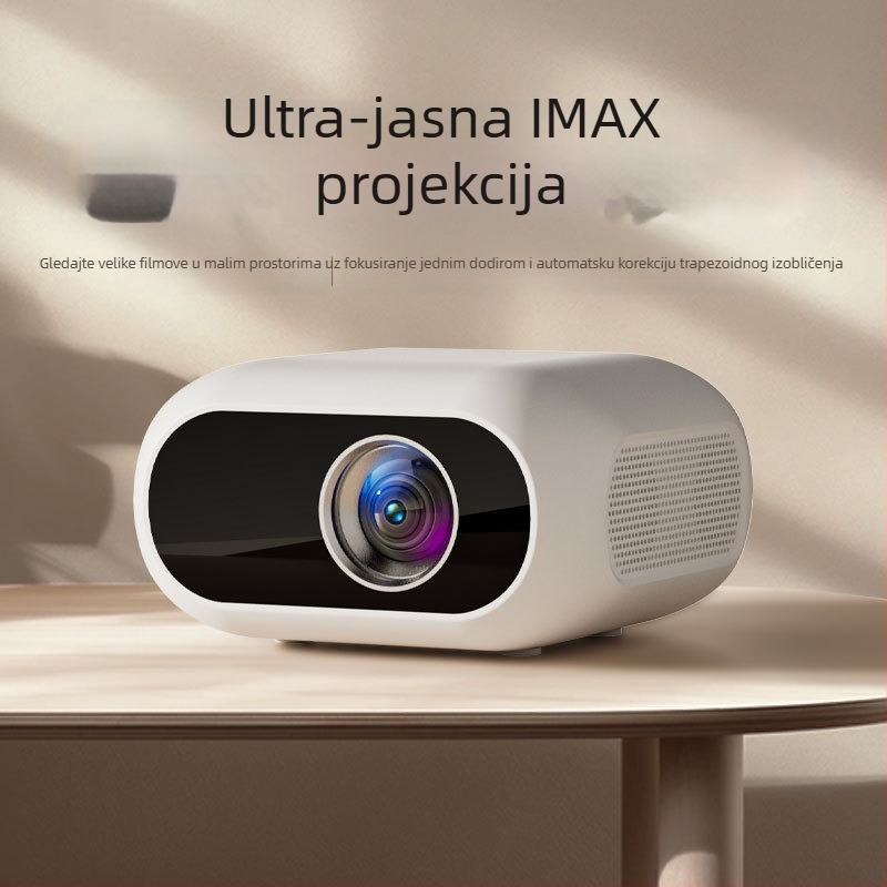 1080p Prijenosni kućni projektor s zrcaljenjem zaslona 5G